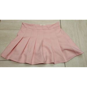 Fashion & Dyt Pink Pleated Skirt with Shorts 2XL Mini Tennis Cosplay Preppy 90's